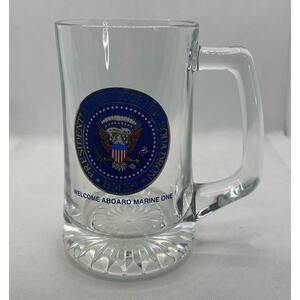 Presidential Helicopter Squadron HMX-1 Glass Mug Welcome Aboard Marine One